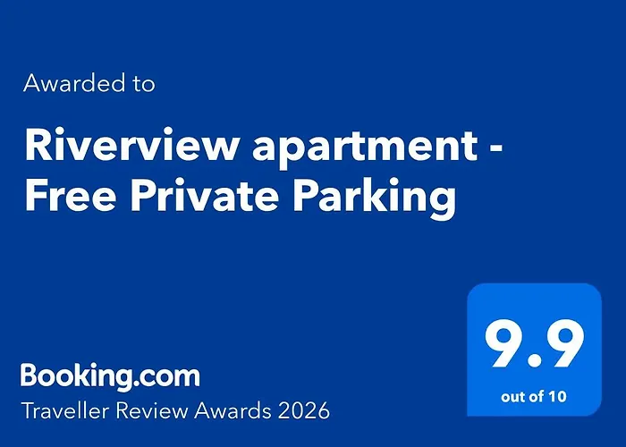 公寓 Riverview - Free Private Parking